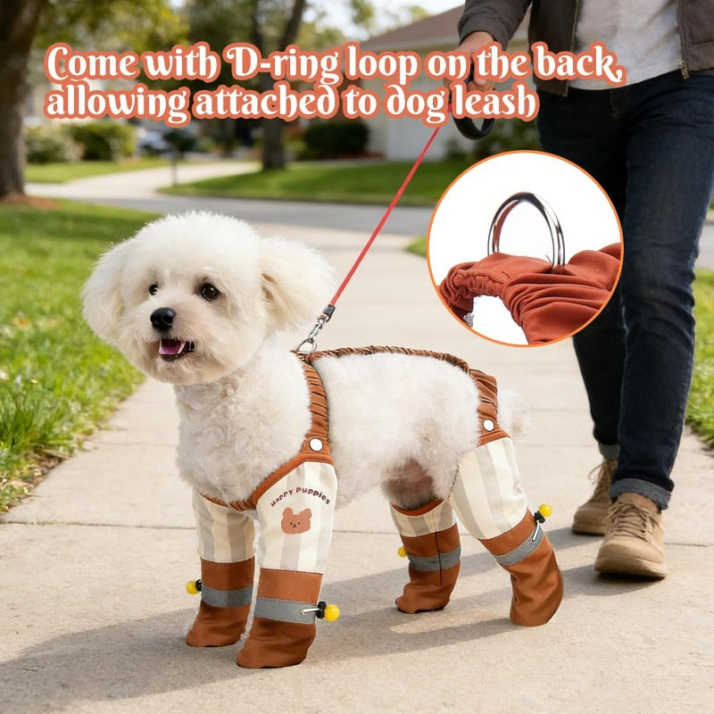 Stay-On Suspender Dog Boots