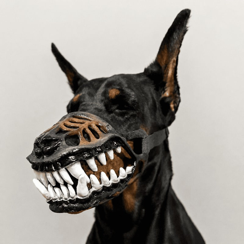 Terrifying Hellhound Dog Muzzle