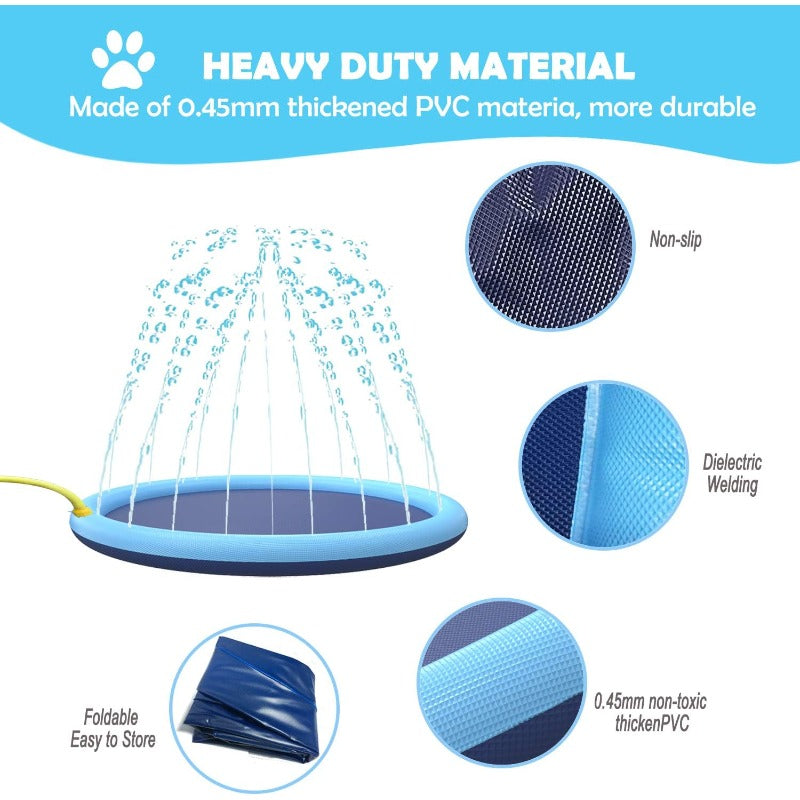 Heavy-Duty Dog Splash Mat