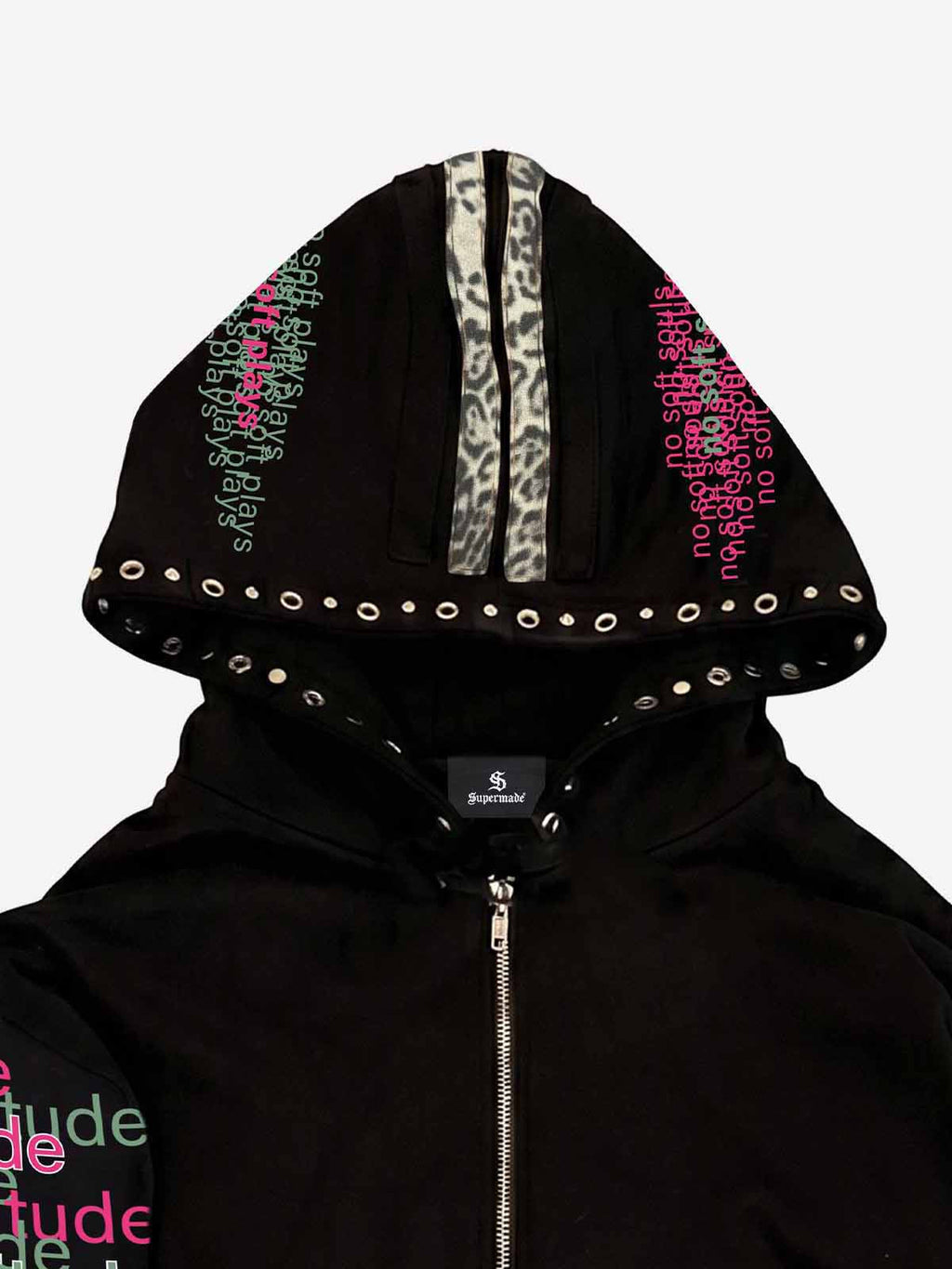 Studded Streetwear Hoodie