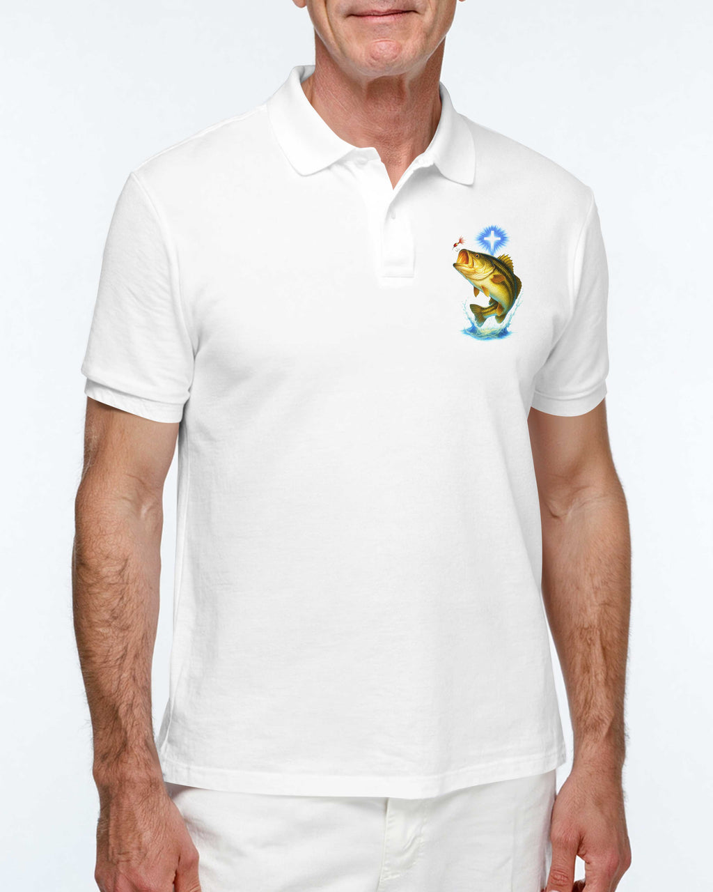 I've Got Fishing In My Veins And Jesus In My Heart All Over Print T-Shirt
