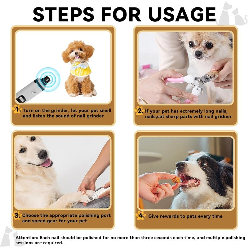Quiet Pet Nail Grinder