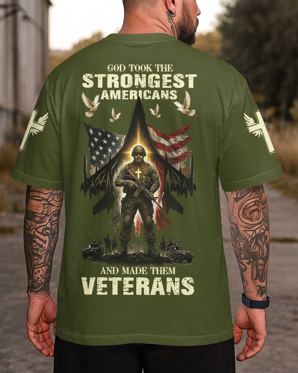God Took The Strongest Americans T-Shirt