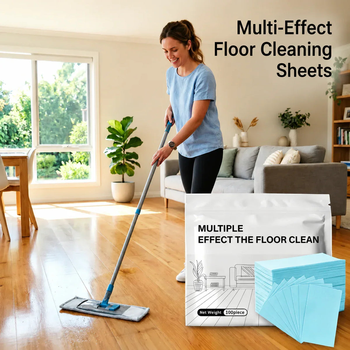 ⏳LAST DAY SALE ONLY ￡6.99!!🔥🔥Multi-Surface Floor Cleaning Tablets – Antibacterial Deodorizing Cleaner for Hardwood, Tile, Laminate & RV Walls