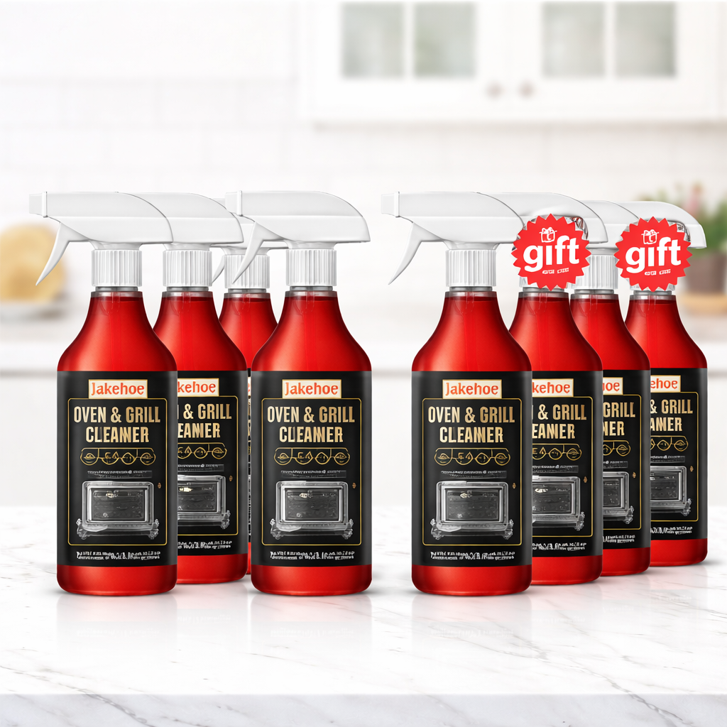 🧼 BUY 2 GET 1 FREE! ✨ Oven & Grill Cleaner Spray – Dissolves Grease in 5 Mins, No Scrubbing & Eliminates Odors 🔥