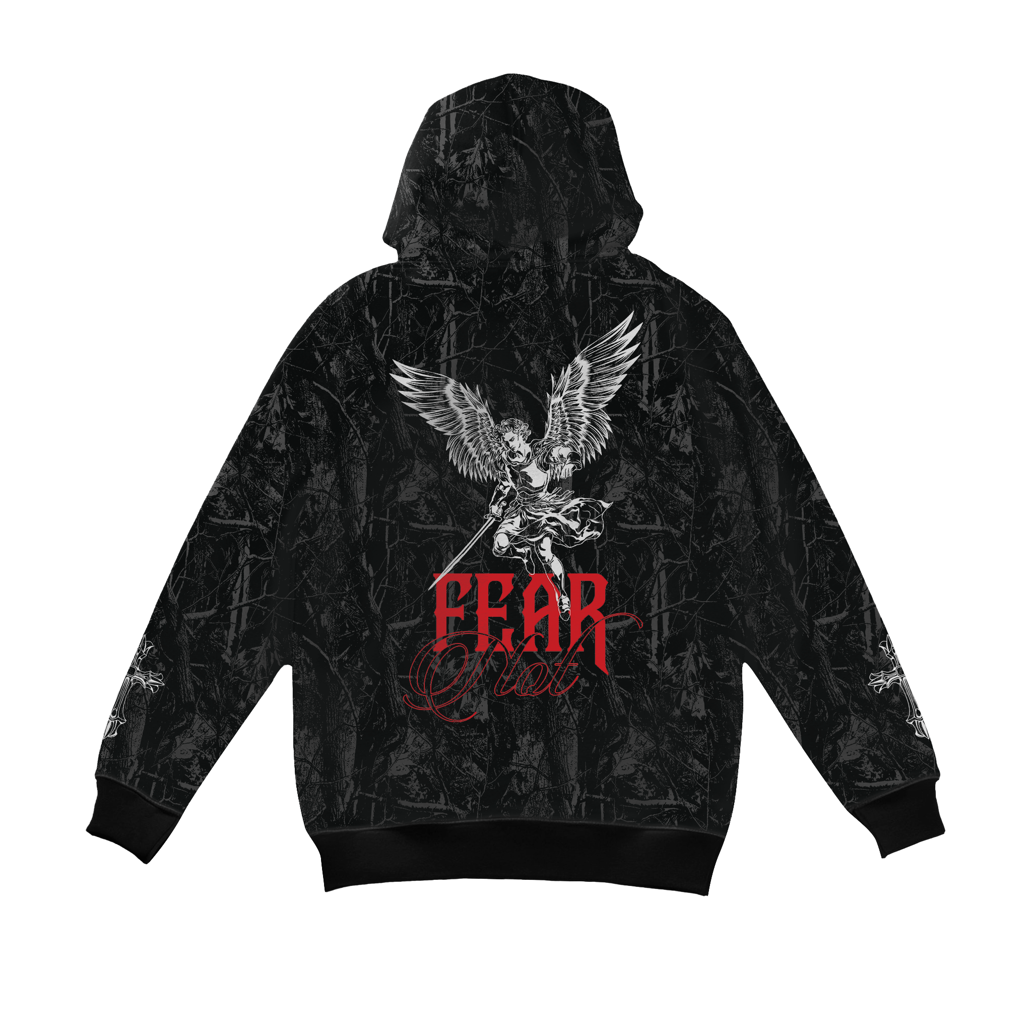 Fear Not Camo Hoodie
