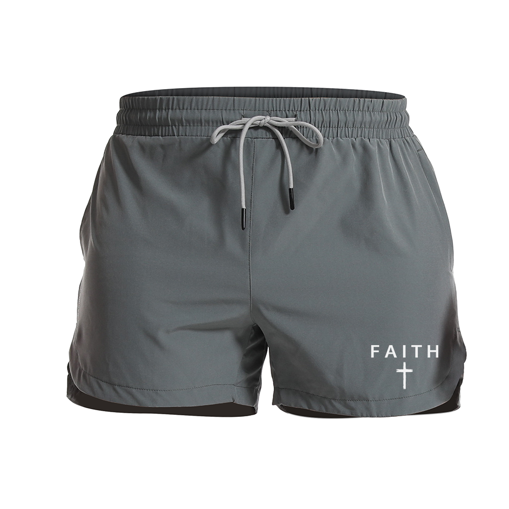 Faith Cross 5-Inch Quick-Dry Shorts
