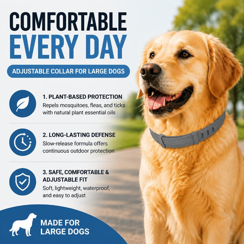 Safe Anxiety-Relief Flea Collar