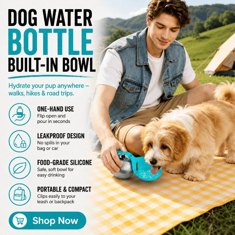 Instant Flip-Out Dog Bowl