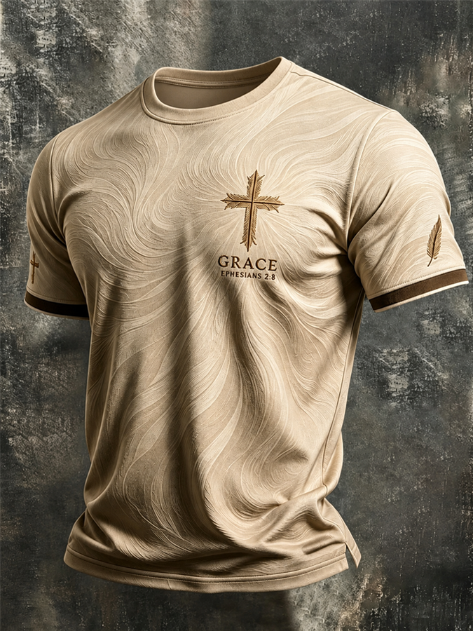 Men'S Short Sleeve T-Shirt A Follower Of The Jesus Faith
