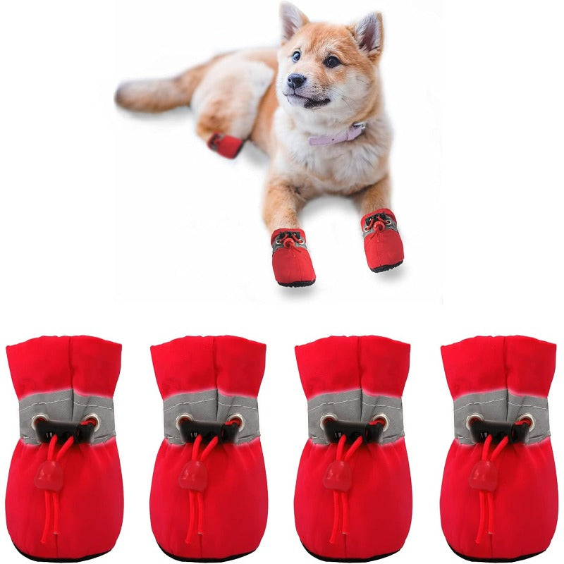 Adjustable Reflective Dog Booties