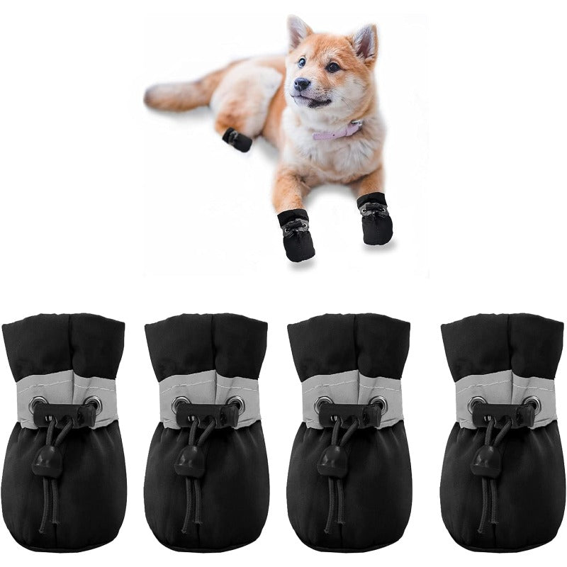 Adjustable Reflective Dog Booties