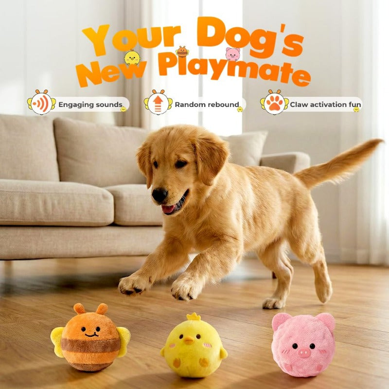 Squeaky Bouncy Dog Ball Toys