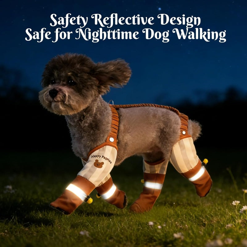 Stay-On Suspender Dog Boots