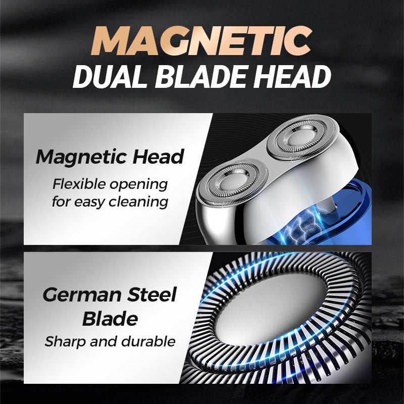 💥HOT SALE 49% OFF💥2025 New Mini Double Head Electric Shave