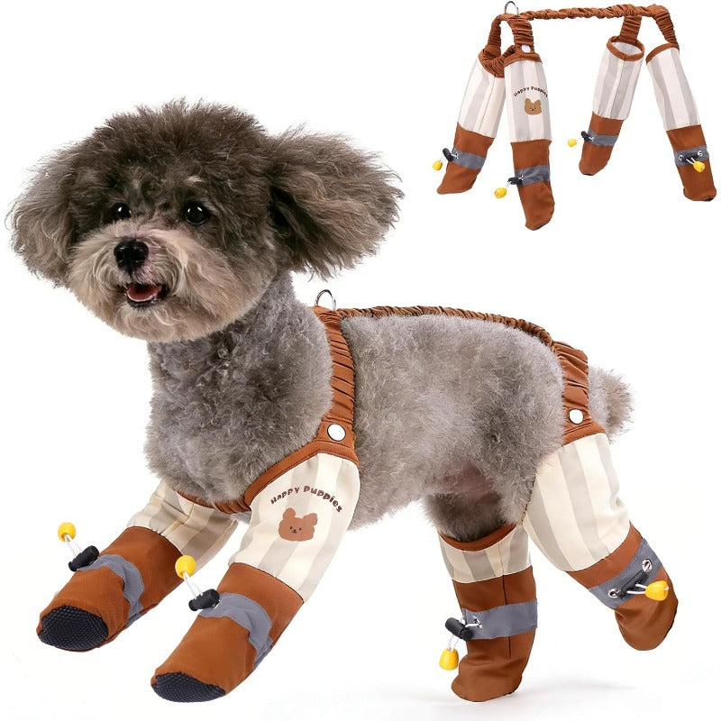 Stay-On Suspender Dog Boots
