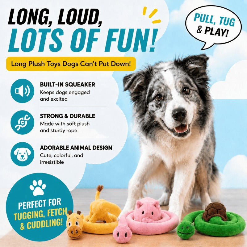 Durable Plush Tugger
