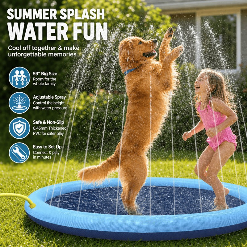 Heavy-Duty Dog Splash Mat