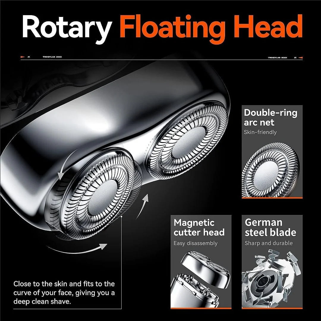💥HOT SALE 49% OFF💥2025 New Mini Double Head Electric Shave