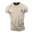 Mini Faith Cross Cotton T-Shirt