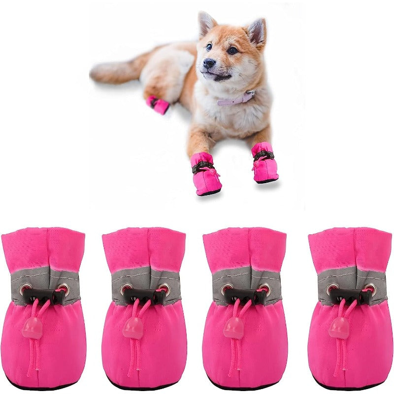 Adjustable Reflective Dog Booties