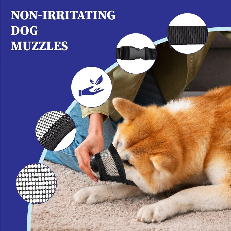 Soft Comfortable Mesh Muzzle