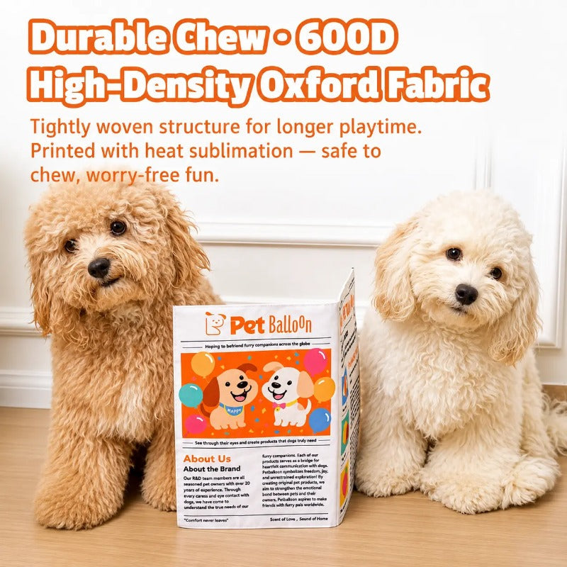 Crinkle Sound Newspaper Toy