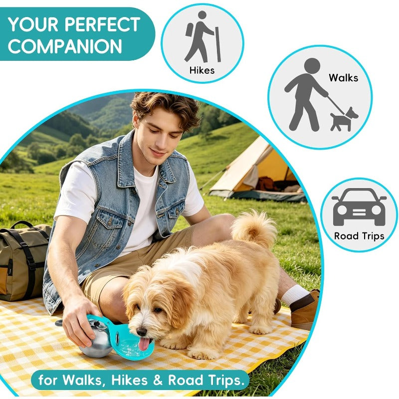 Instant Flip-Out Dog Bowl
