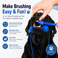 Hands-Free Dog Brushing Aid