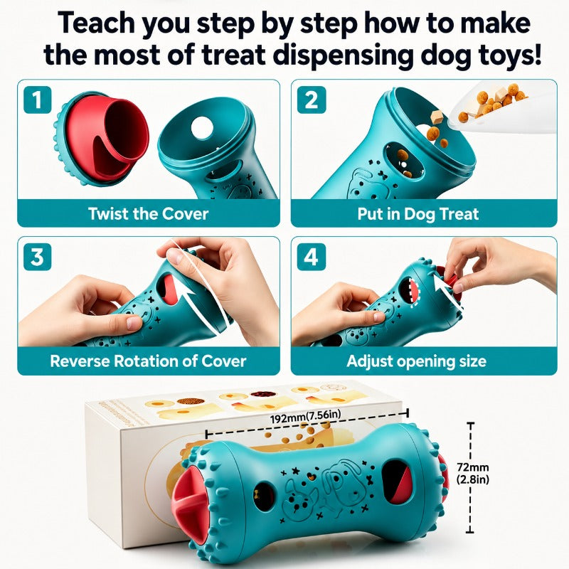 Interactive Treat Puzzle Toy