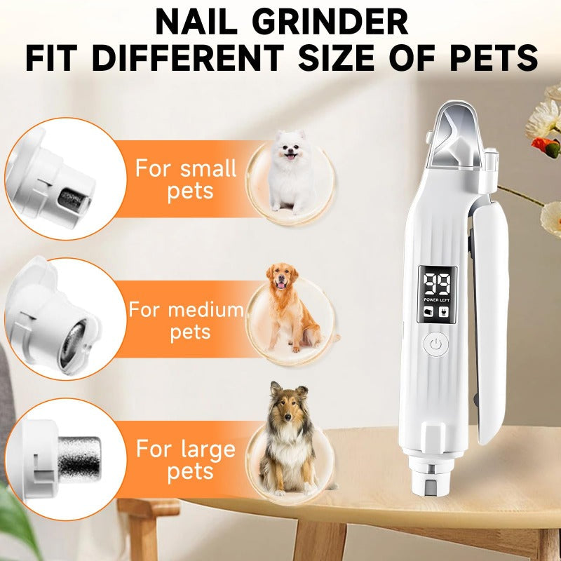 Quiet 2-in-1 Pet Nail Tool
