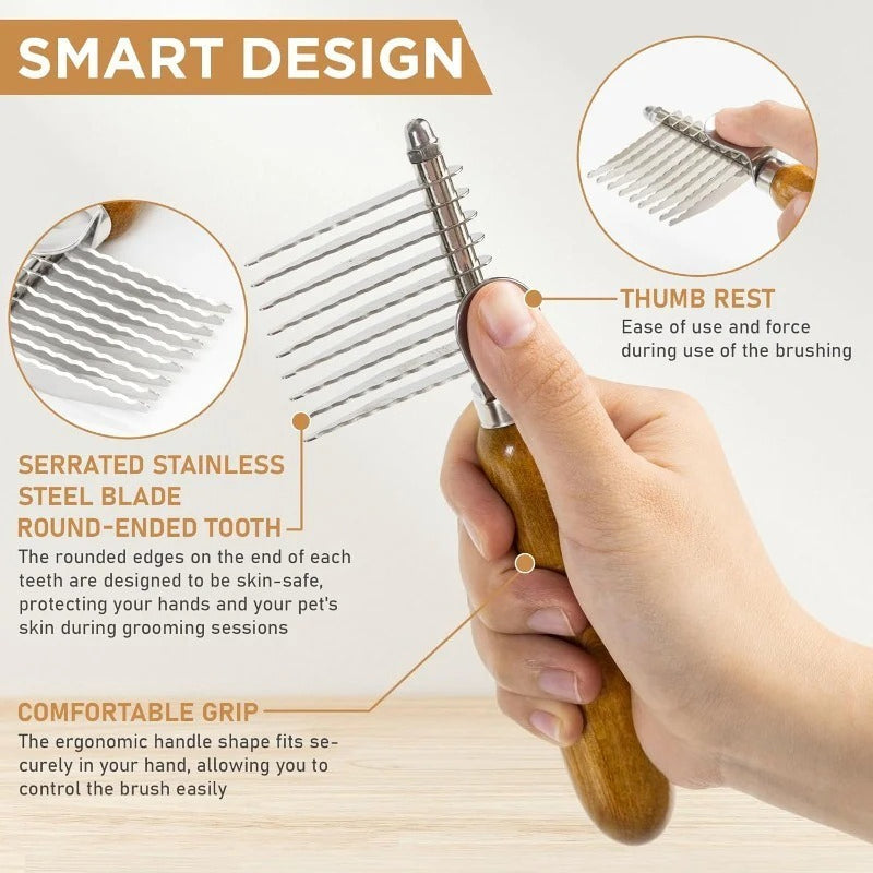 Pet Dematting Rake
