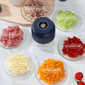 🏆🏆LAST DAY SALE: ￡6.99!!⚡50K+ SOLD! Almost Gone-💥Electric Garlic Chopper, Mini Portable Veggie Cutter