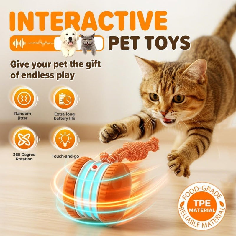 Interactive Electric Rolling Toy