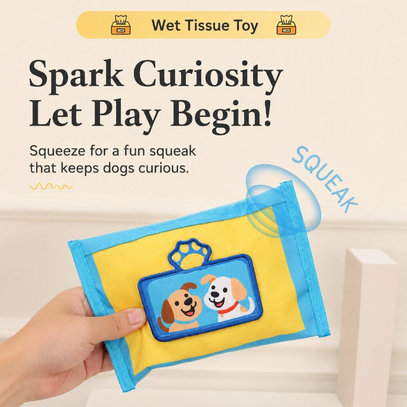 Snuffle & Pull Tissue Toy