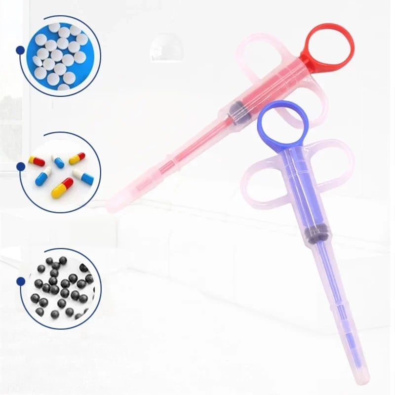 Pet Pill Syringe Dispenser ✦ Safe, Stress-Free Medication for Cats & Dogs