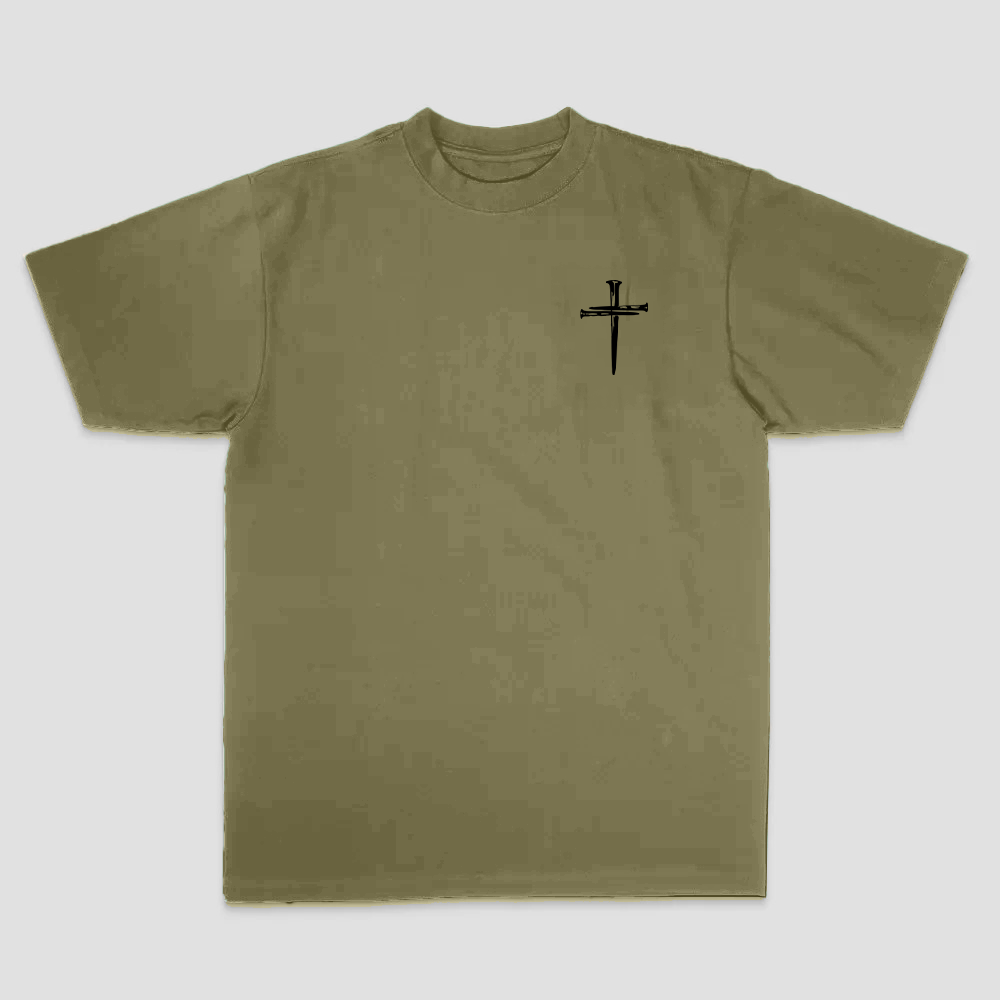 If You Bring Up My Past You Should Know That Jesus Dropped The Charges Printed Men's T-shirt