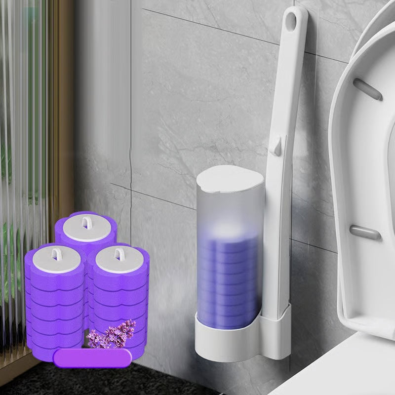 🔥🔥LAST DAY SPECIAL PRICE £6.99!!⚡50K+ SOLD!🚽💦Hands-Free Cleaning Gadget🧽Disposable toilet cleaning tool💦