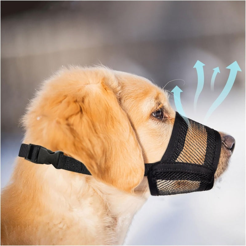 Soft Comfortable Mesh Muzzle