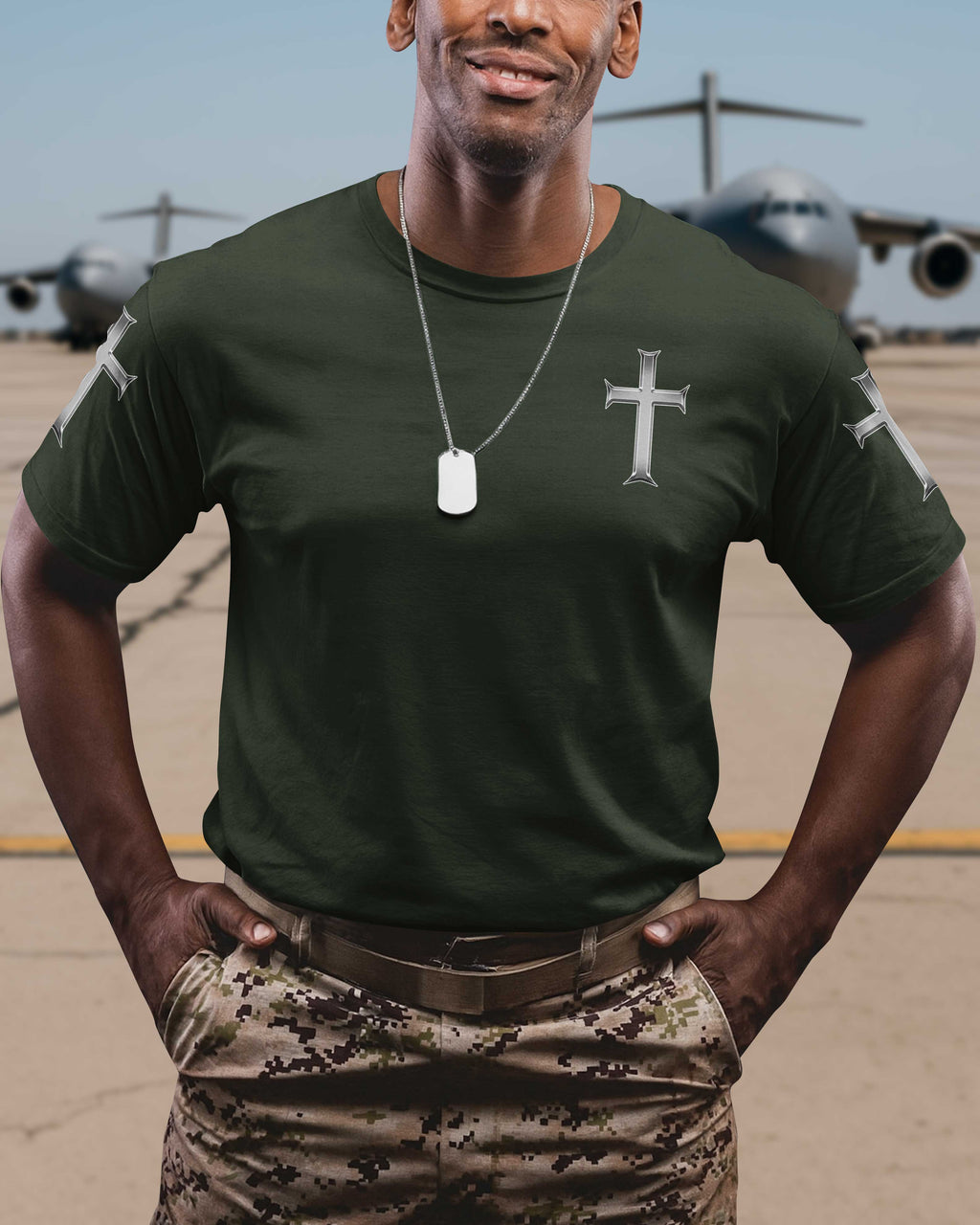 Trained By The Corps Redeemed By The Cross T-Shirt