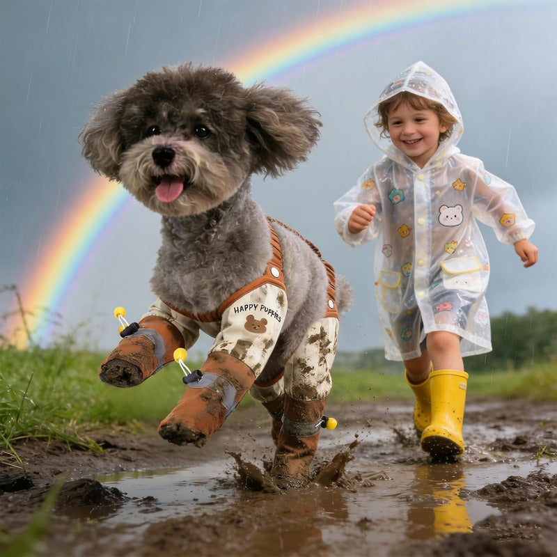Stay-On Suspender Dog Boots