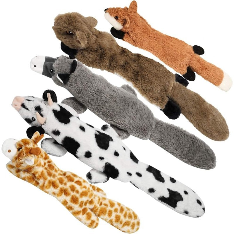 Stuffing-Free Squeaky Dog Toys