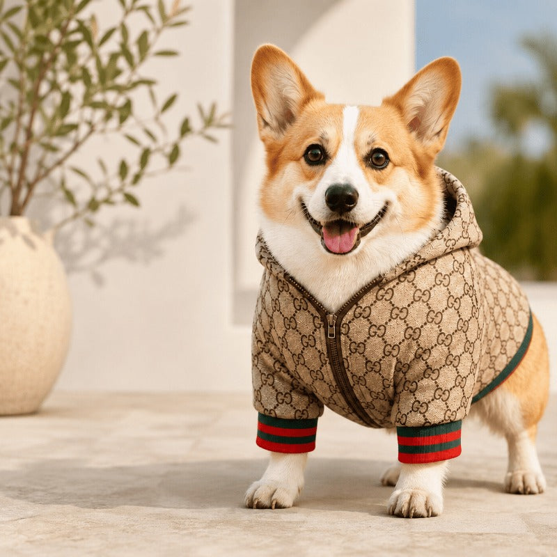 Fashionable Warm Dog Jacket