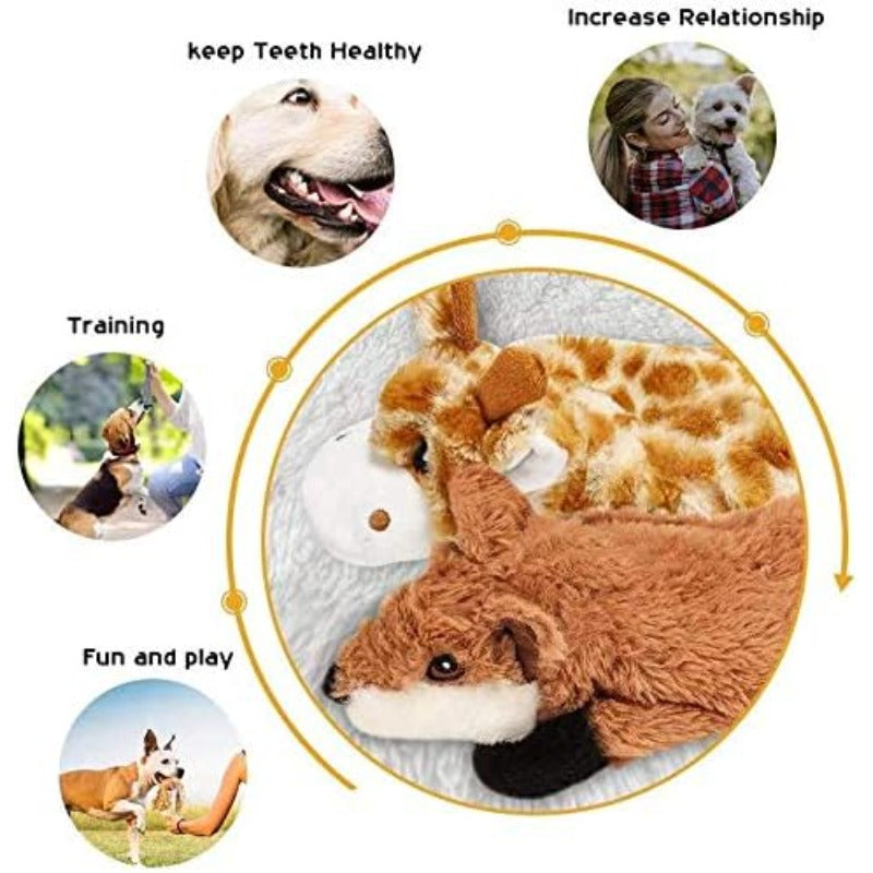 Stuffing-Free Squeaky Dog Toys