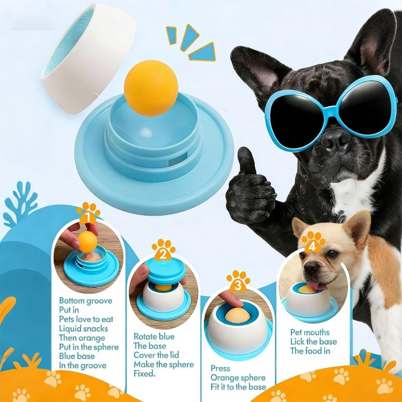 Slow Feeder Lick Bowl