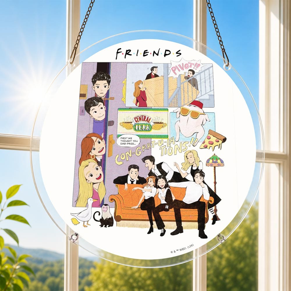 Acrylic Jigsaw Puzzle Suncatcher - Friends Forever