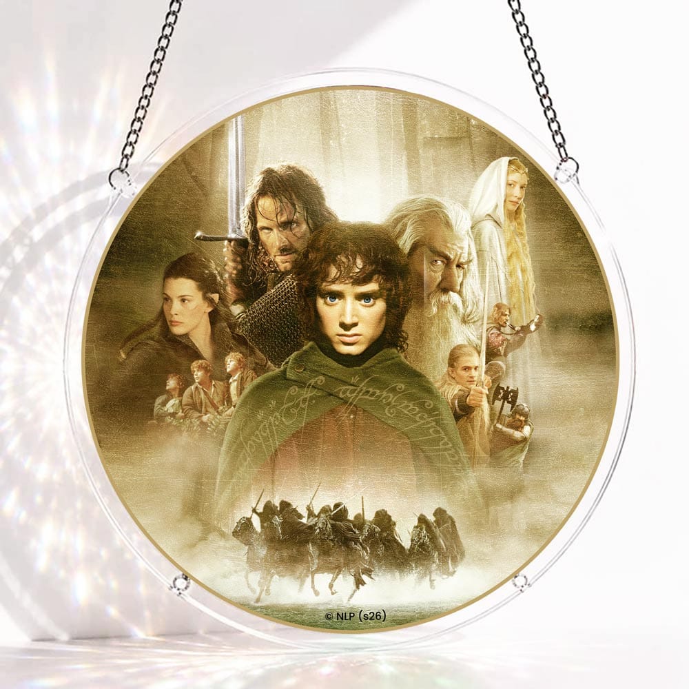 Acrylic Jigsaw Puzzle Suncatcher - Fellowship of the Ring