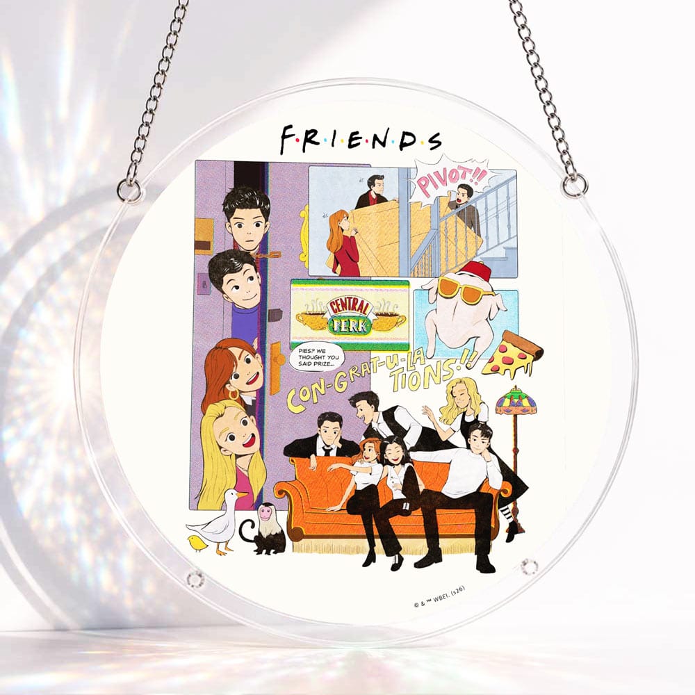 Acrylic Jigsaw Puzzle Suncatcher - Friends Forever