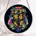 Acrylic Jigsaw Puzzle Suncatcher - Hogwarts Crest
