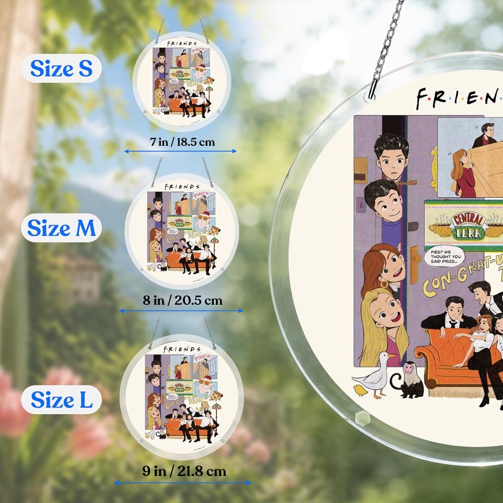 Acrylic Jigsaw Puzzle Suncatcher - Friends Forever